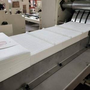 1/8 folding Sleeve napkin paper making machine NP7000A